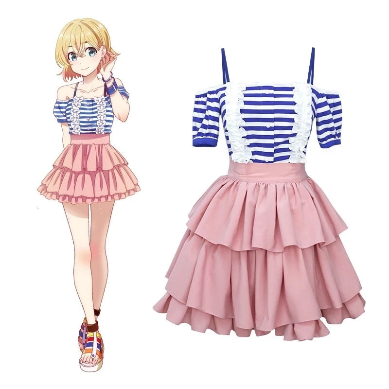 Rent-A-Girlfriend: Mami Nanami Pink Cosplay Costume