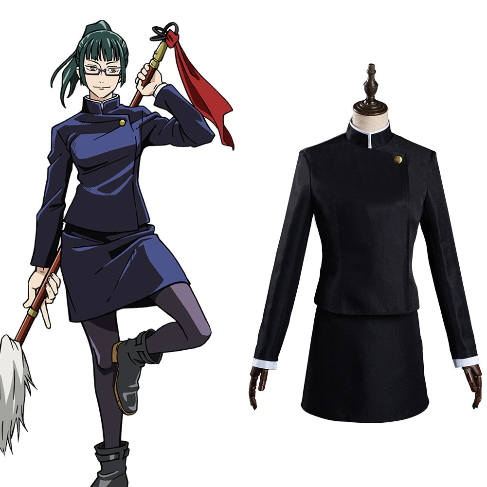 Jujutsu Kaisen: Maki Zenin Skirt Cosplay Costume – Anime Cosplay Australia