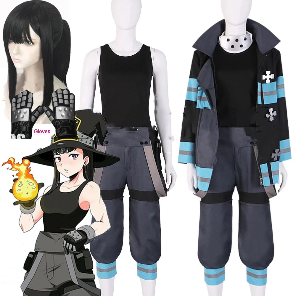 Fire Force: Maki Oze Cosplay Costume