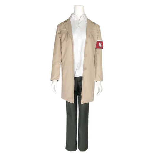 Image of a Eren Jaeger suit Cosplay Costume from the anime Attack on Titan
