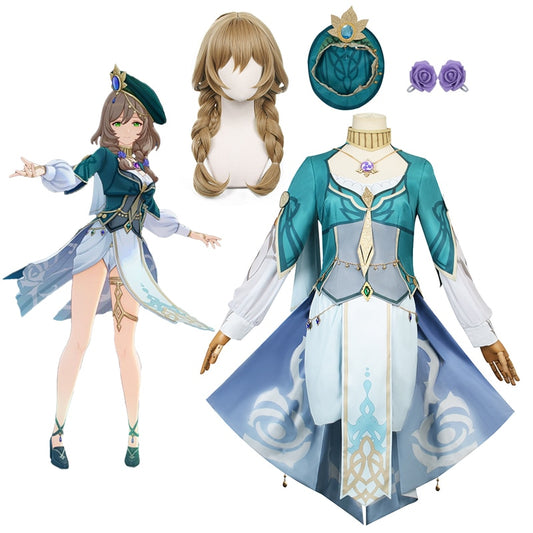 Genshin Impact: Lisa Dress Cosplay Costume