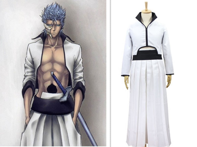 Bleach Grimmjow Jaegerjaquez Cosplay Costume