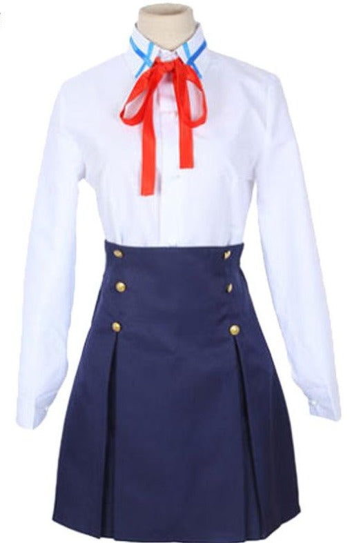 Sword Art Online: Asuna Yuuki School Uniform Cosplay Costume