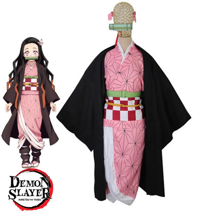 Demon Slayer: Nezuko Kamado Child Cosplay Costumes