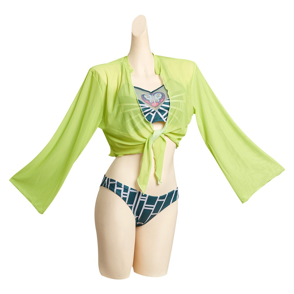 JoJo's Bizarre Adventure: Jolyne Cujoh Bikini Cosplay Costume