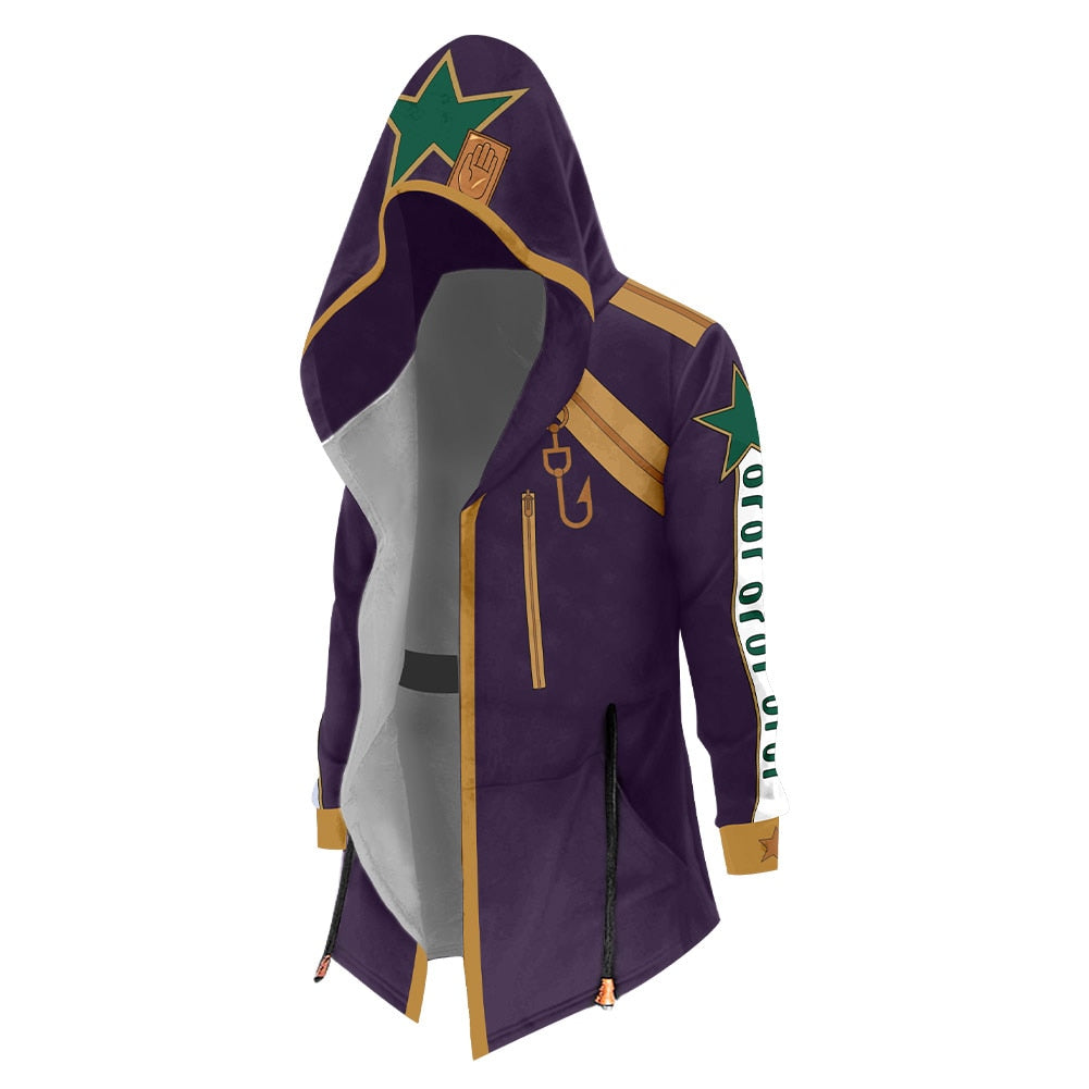 JoJo's Bizarre Adventure: Jotaro Kujo Cloak Cosplay Costume