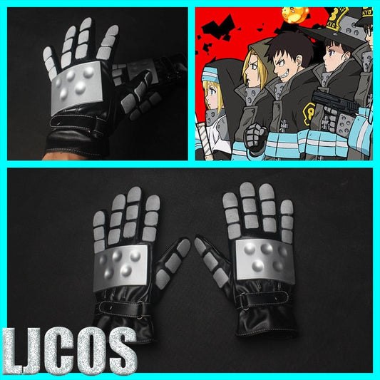 Fire Force: Male Cosplay Gloves