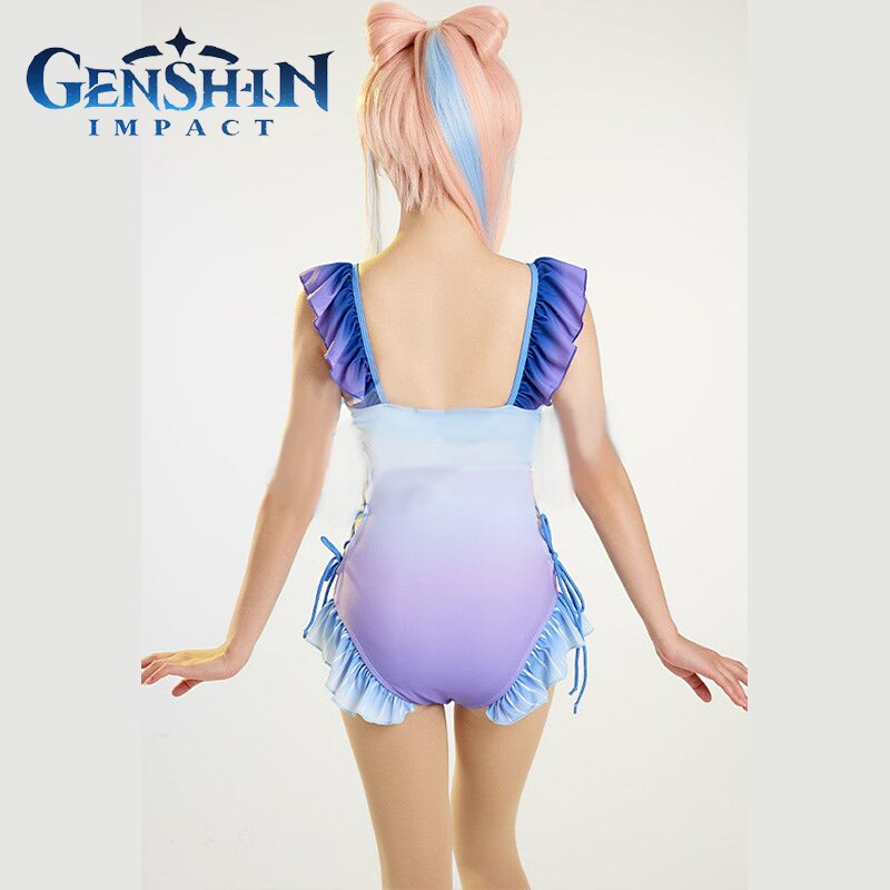 Genshin Impact: Sangonomiya Kokomi Swimsuit Cosplay Costume