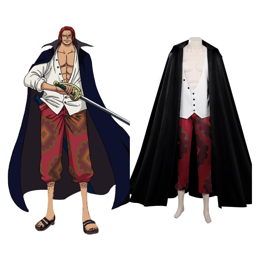 One Piece: Shanks Cosplay Costume