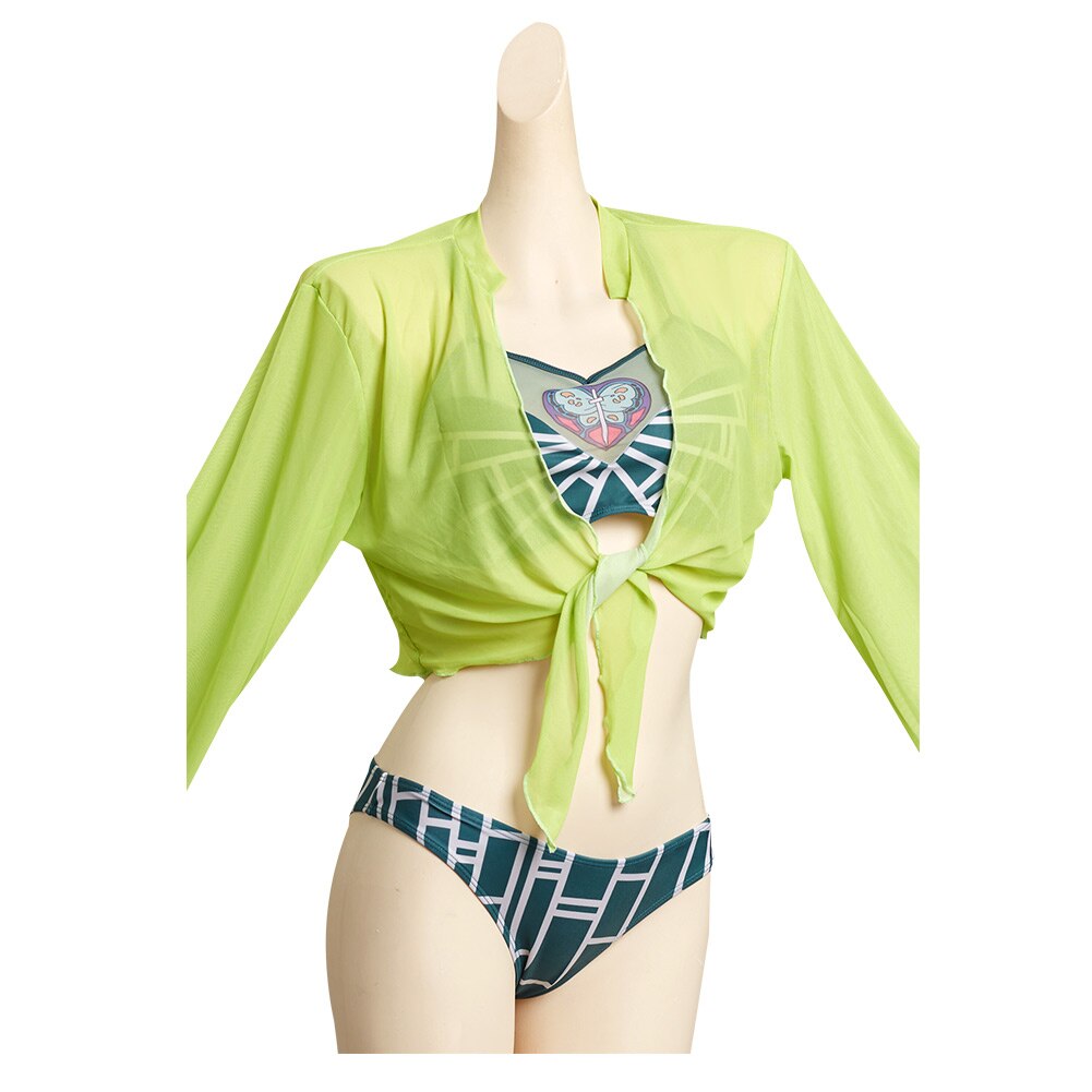 JoJo's Bizarre Adventure: Jolyne Cujoh Bikini Cosplay Costume