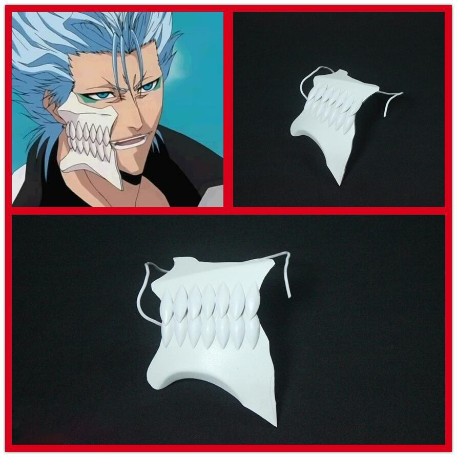Image of a Grimmjow Jaegerjaquez Cosplay mask from the anime Bleach