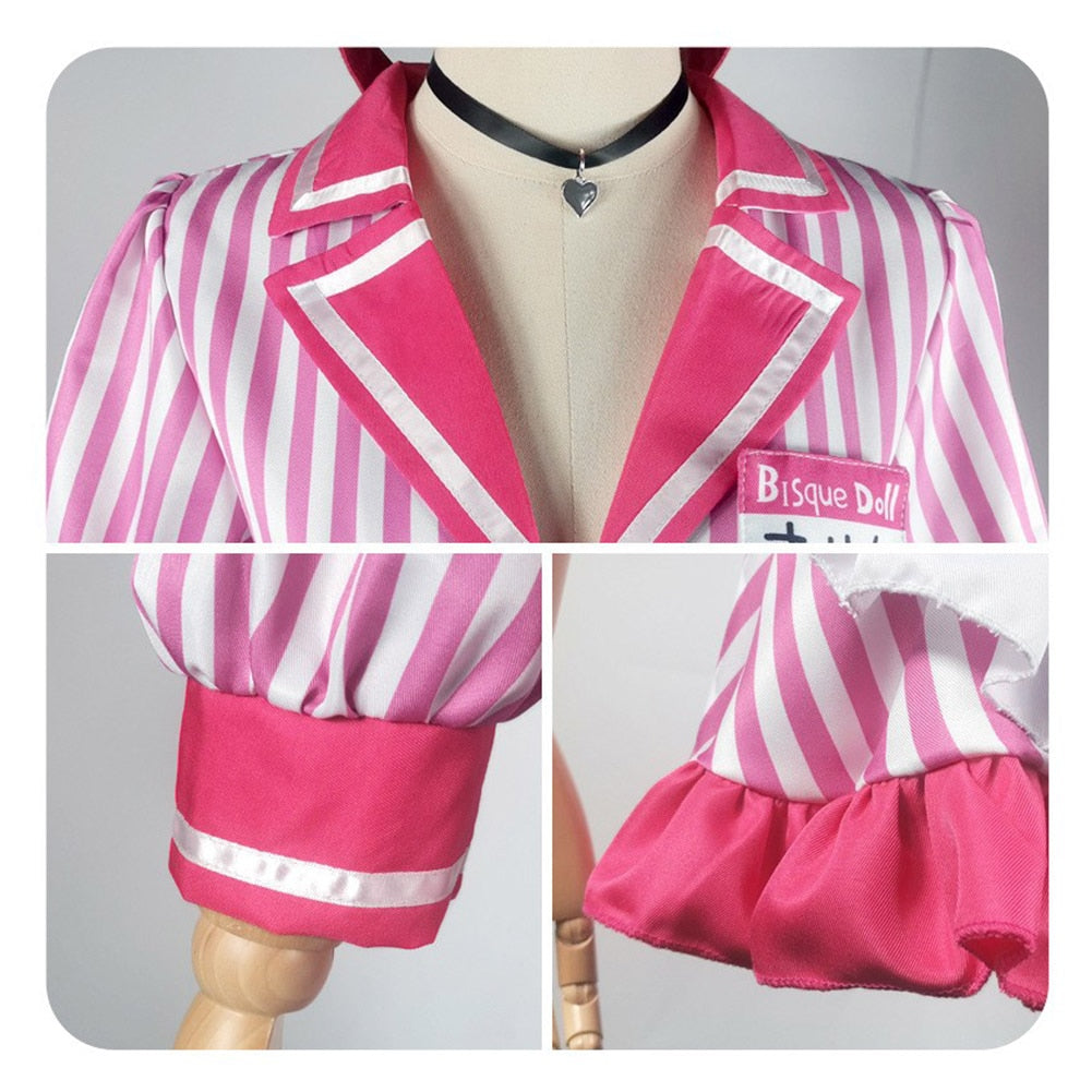 My Dress-Up Darling: Marin Kitagawa Maid Pink Cosplay Costume