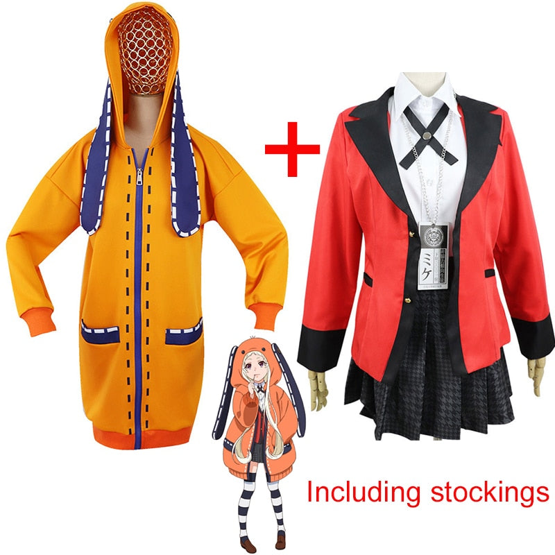 Kakegurui: Runa Yomozuki Cosplay Costume – Anime Cosplay Australia