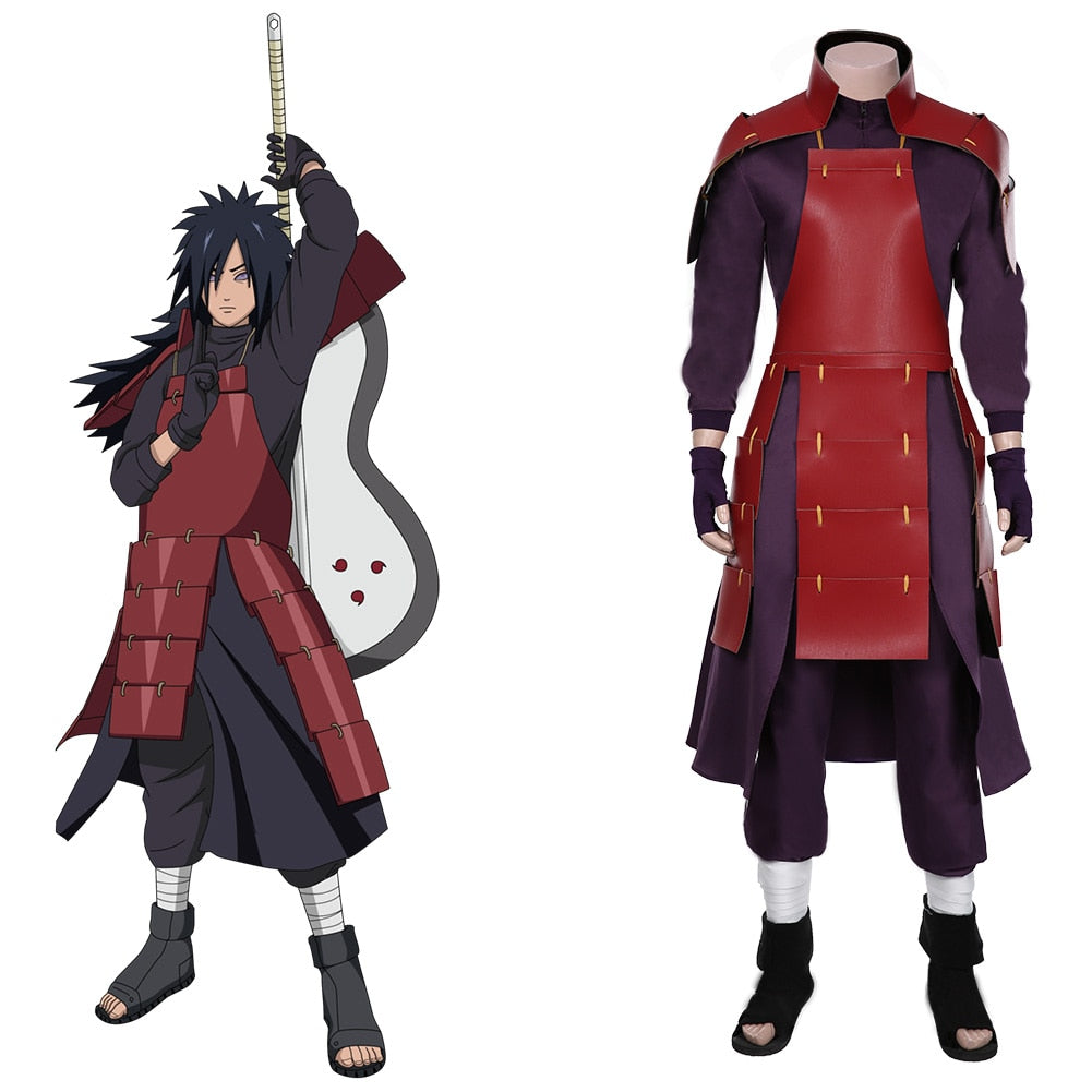 Naruto: Madara Uchiha Cosplay Costume