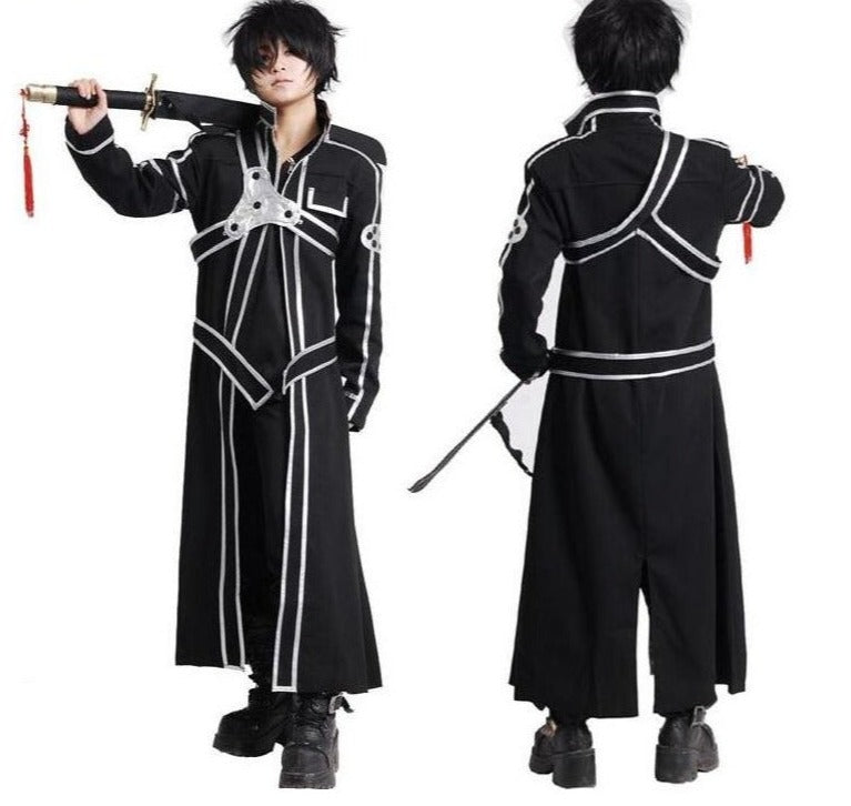 Sword Art Online: Kirigaya "Kirito" Kazuto Black Cosplay Costume