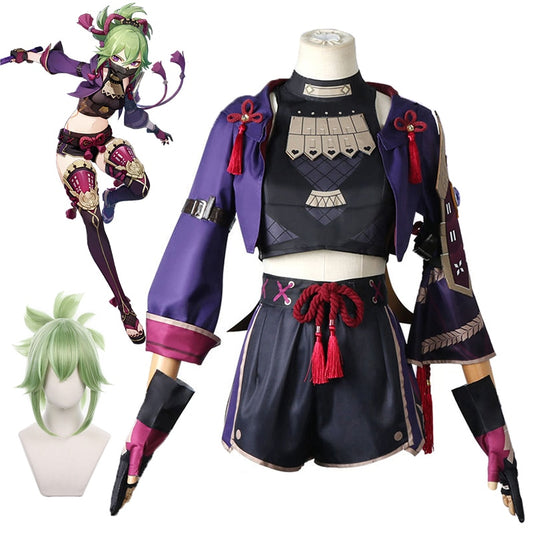 Genshin Impact: Kuki Shinobu Cosplay Costume