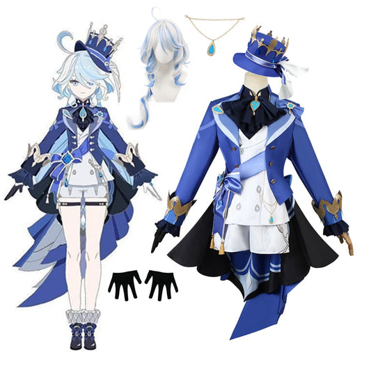 Genshin Impact: Focalors Cosplay Costume