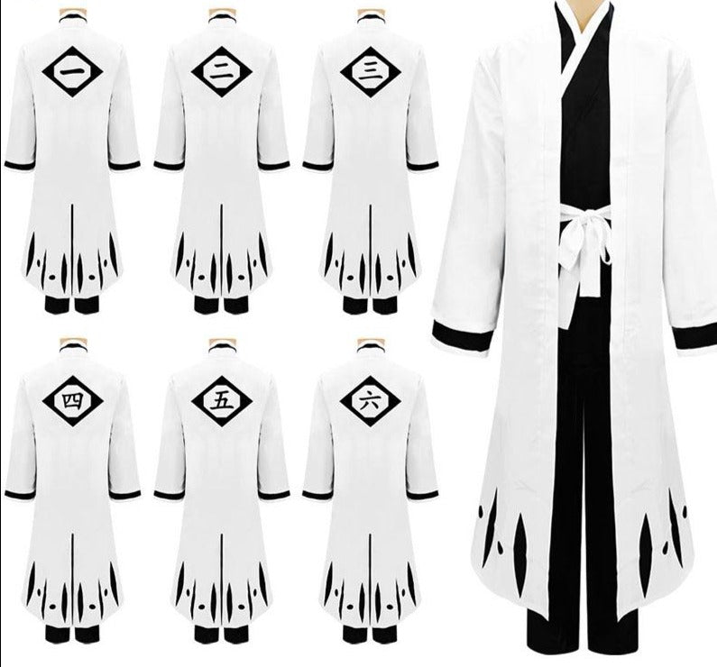 Image of a Toshiro Hitsugaya Cosplay kimono from the anime Bleach