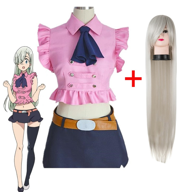 The Seven Deadly Sins Elizabeth Liones Cosplay Costume Anime Cosplay the-seven-deadly-sins-elizabeth-liones-cosplay-costume-anime-cosplay