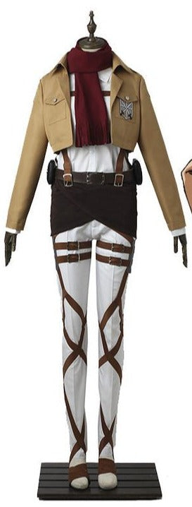 Attack on Titan: Mikasa Ackerman Cosplay Costume
